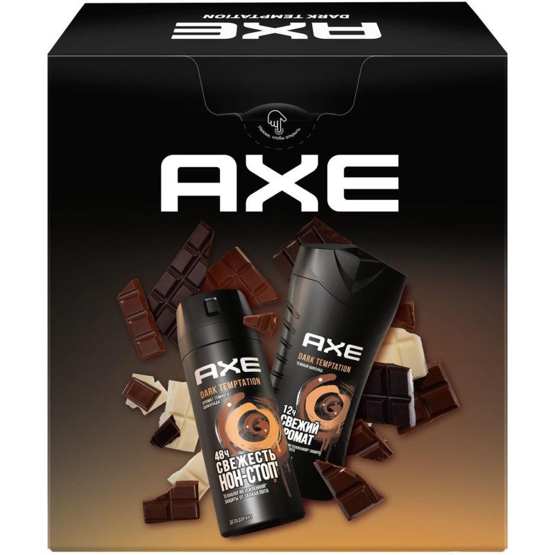 Подарочный набор Axe Dark temptation,150+250мл