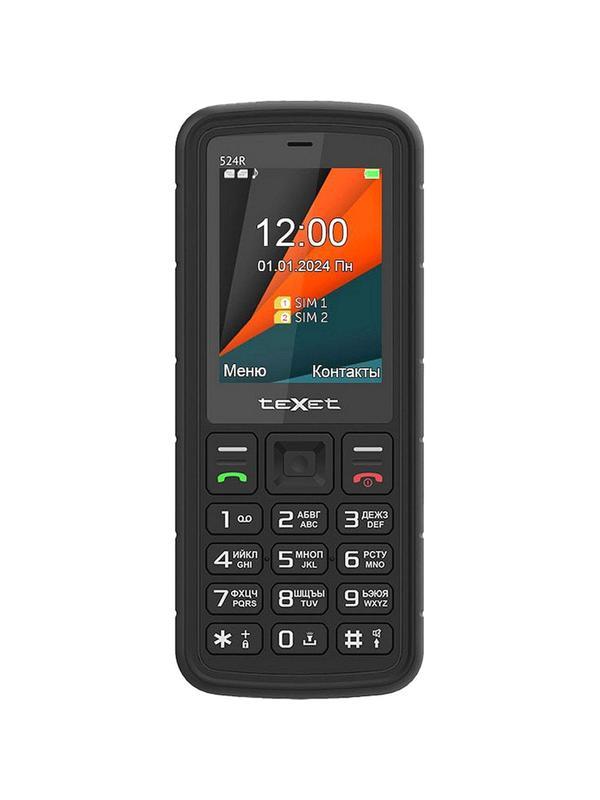 Мобильный телефон TeXet TM-524R черный