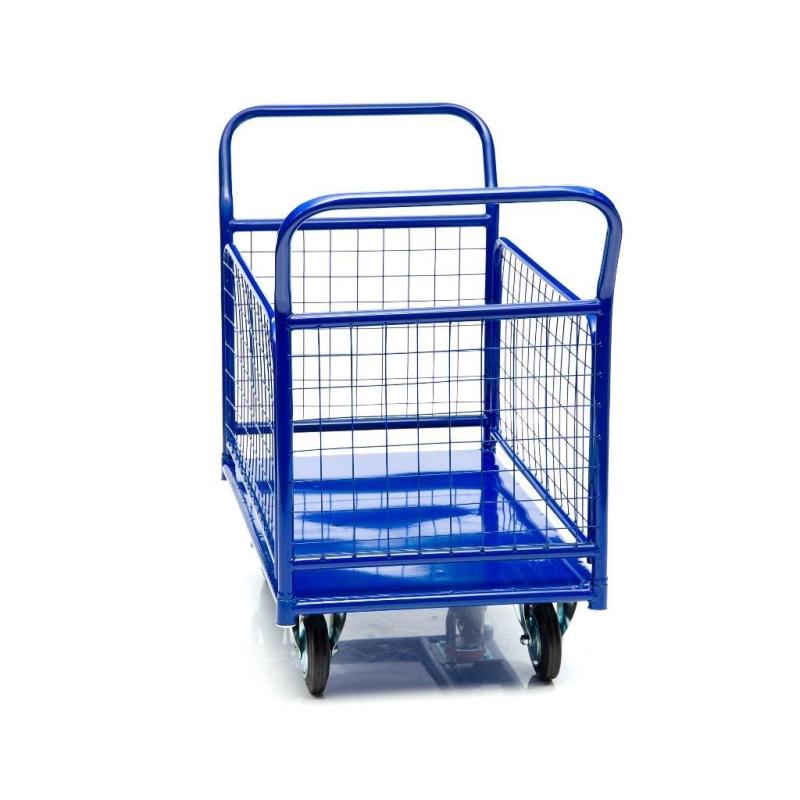 Тележка платформенная Стелла-техник КПО-300С-200-К (с бортами) (600х1000)