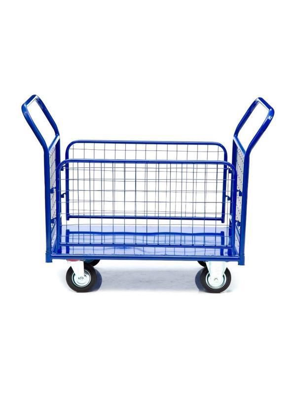 Тележка платформенная Стелла-техник КПО-300С-200-К (с бортами) (600х1000)