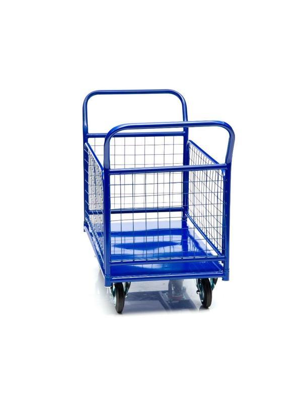 Тележка платформенная Стелла-техник КПО-300С-200-К (с бортами) (600х1000)