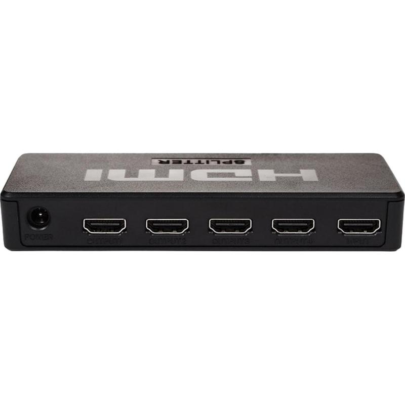 Делитель Rexant HDMI 1x4 пластиковый корпус (17-6952)