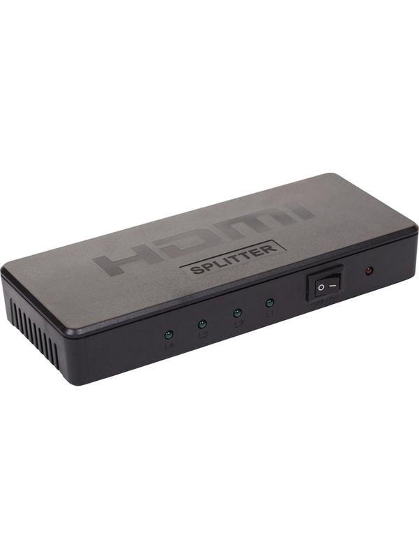 Делитель Rexant HDMI 1x4 пластиковый корпус (17-6952)