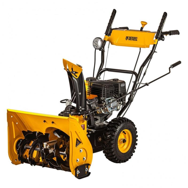 Снегоотбрасыватель Denzel SB 560 LP 212 cc эл.стартер фара