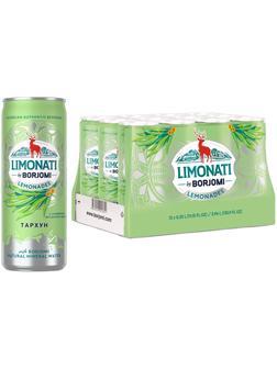 Напиток Боржоми газированный Тархун ж/б, 0.33 л