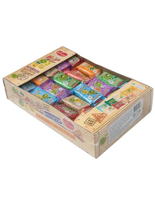 Пастила фруктовая Пастилушка натуральная Ассорти 800г