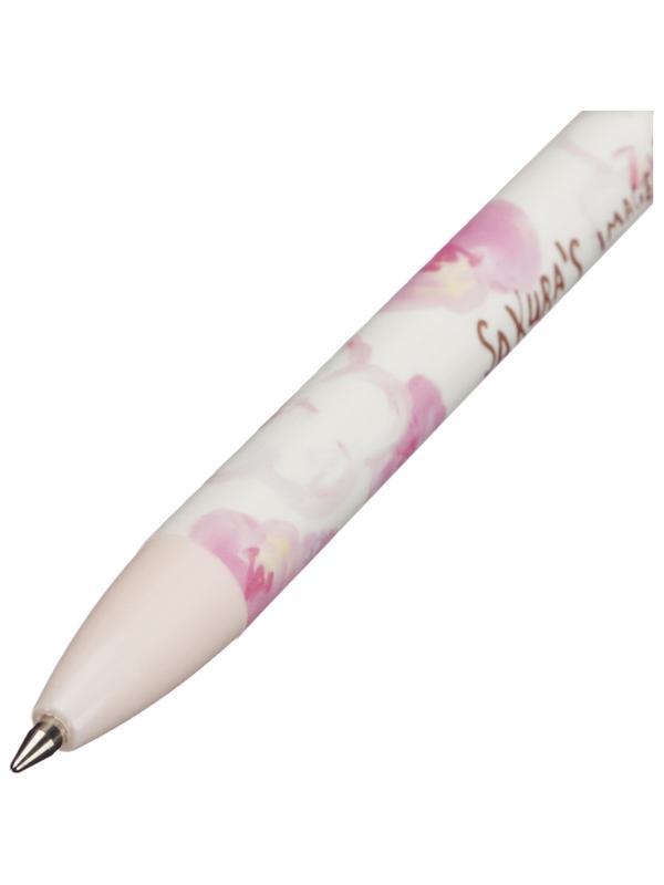 Ручка шариковая автоматическая M&G Sakura Time, д.ш.0,5мм,син,масл, ассорт