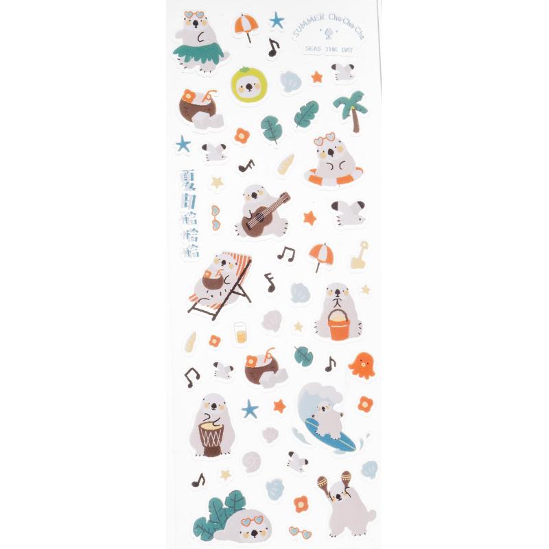 Набор чертежный M&G Summer Cha Cha (лин, транс, 2 треуг), в ПВХ конверте