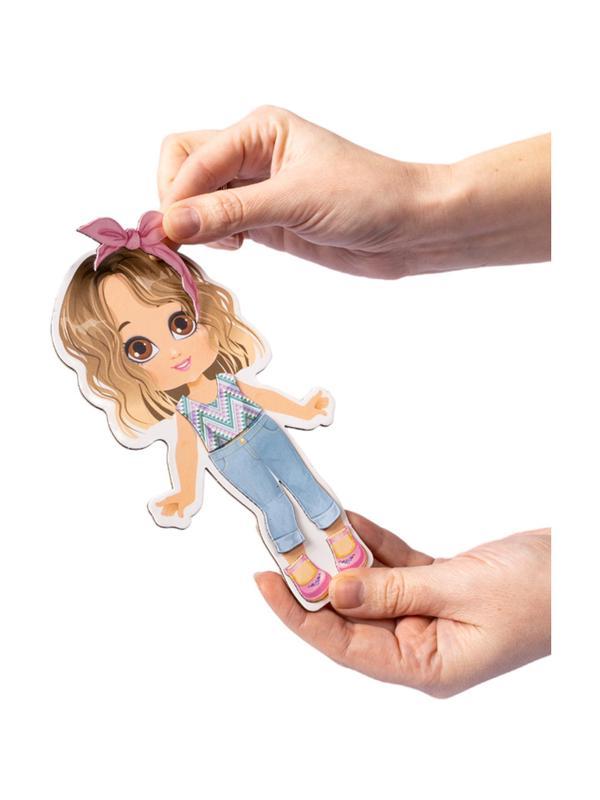 Игра развивающая магнитная Одевашки. Модная девчонка. Ксюша, 04094