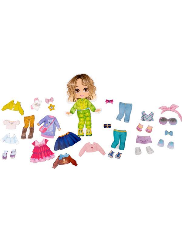 Игра развивающая магнитная Одевашки. Модная девчонка. Ксюша, 04094