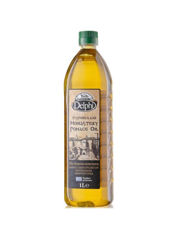 Масло оливковое Помас Монастырское DELPHI 1л для  жарки