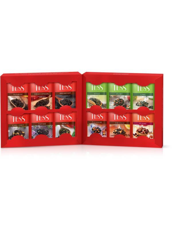 Чай Tess Happy Holidays эксклюзивная коллекция ассорти, 48 пак (1499-10)