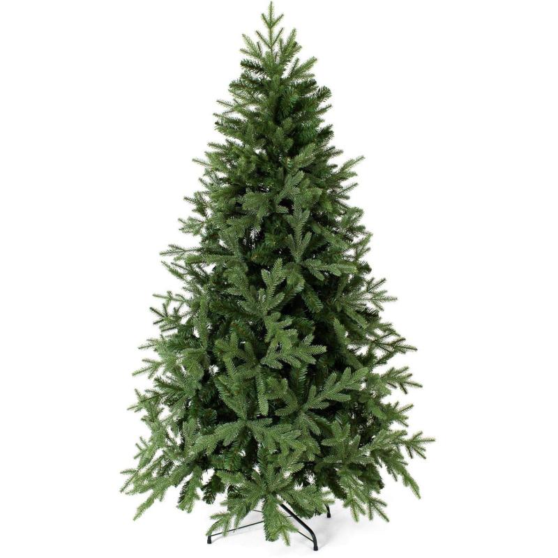 Елка искусственная Валерио Премиум 1,8 м литая резина/ПВХ, зеленая 300-470