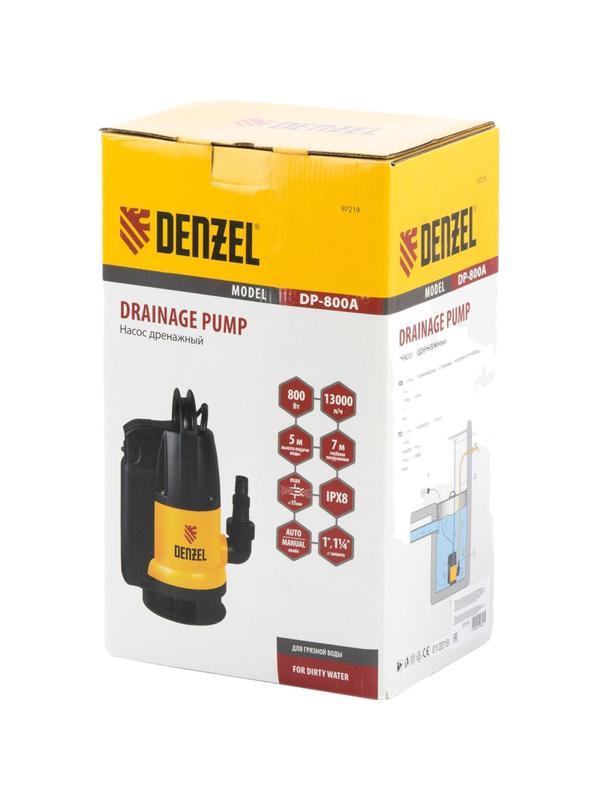 Насос дренажный DP800A Denzel 97219