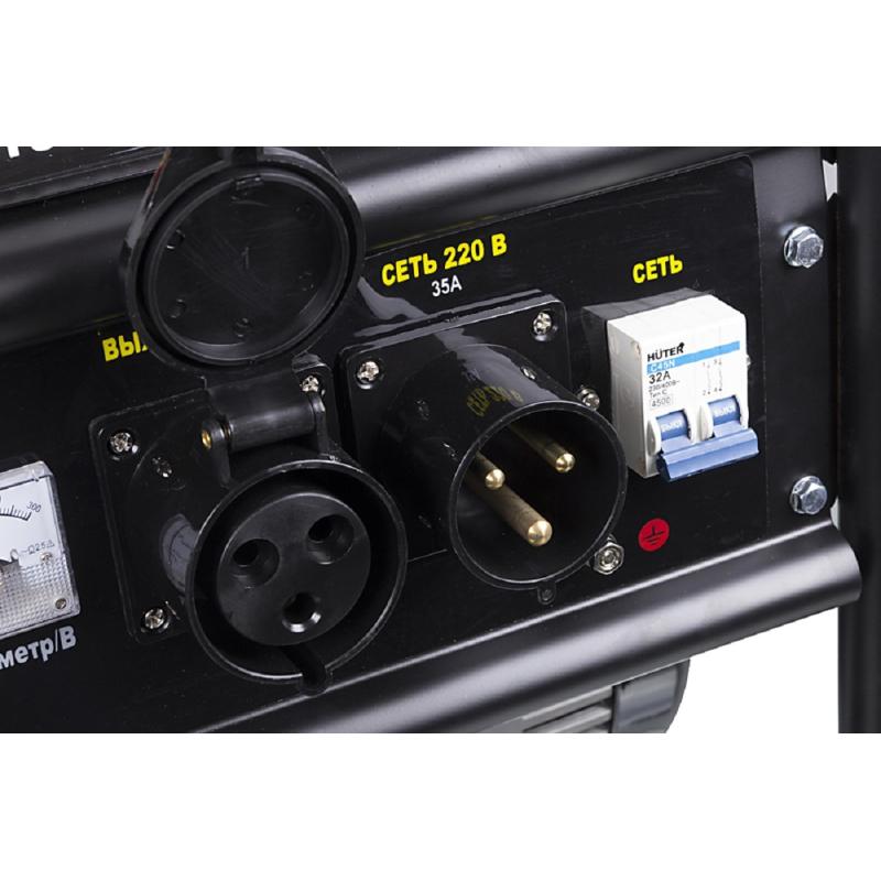 Генератор бензиновый HUTER DY8000LXA, 6.5кВт, автозапуск (64/1/30)