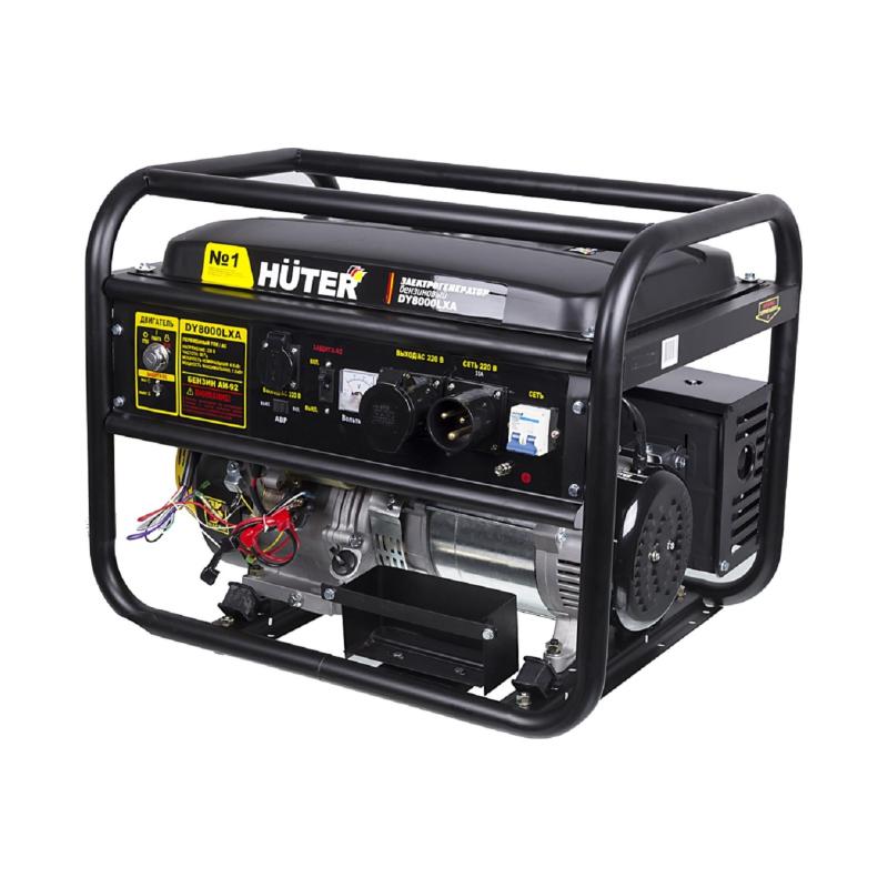 Генератор бензиновый HUTER DY8000LXA, 6.5кВт, автозапуск (64/1/30)