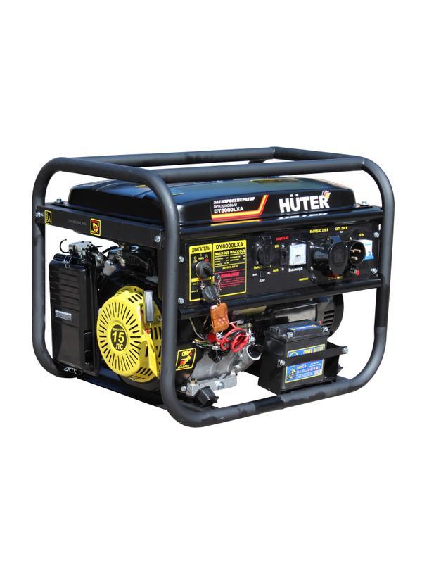 Генератор бензиновый HUTER DY8000LXA, 6.5кВт, автозапуск (64/1/30)