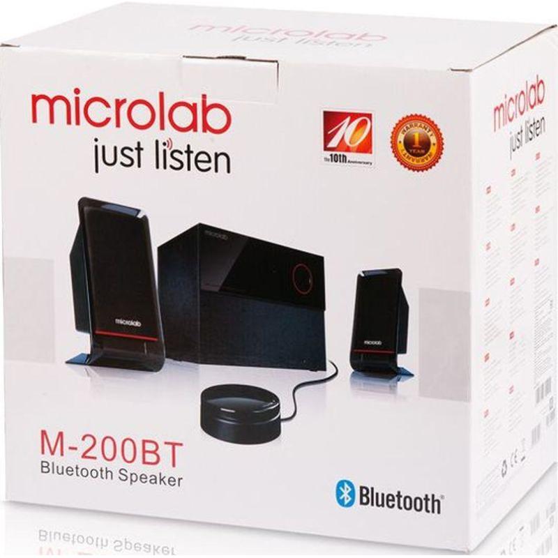 Акустическая система Microlab M-200BT, Bluetooth, 40Вт, ПДУ