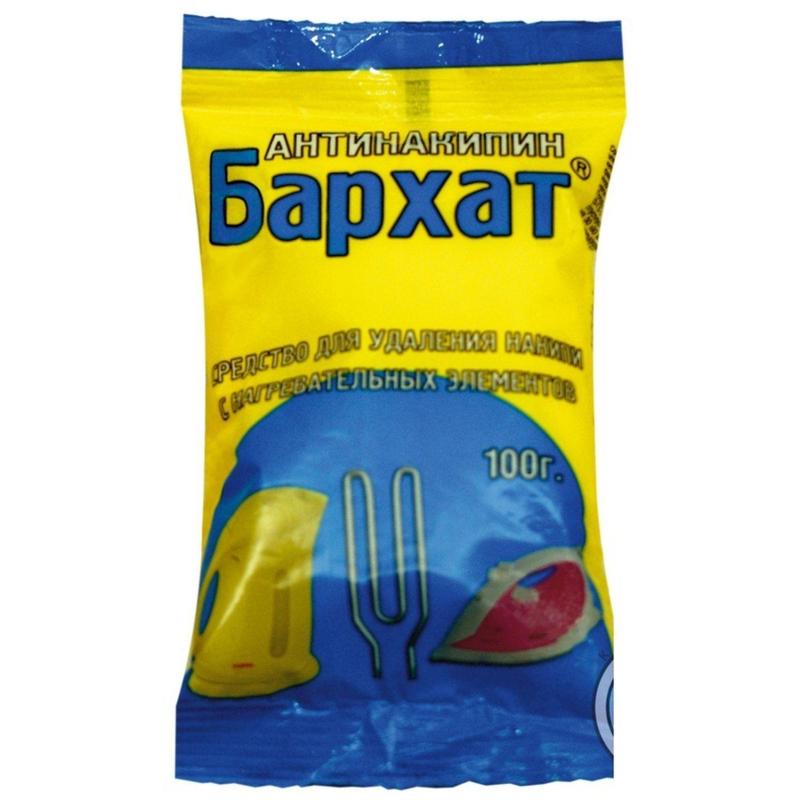 Средство для удаления накипи АНТИНАКИПИН БАРХАТ 100г_ТЯ