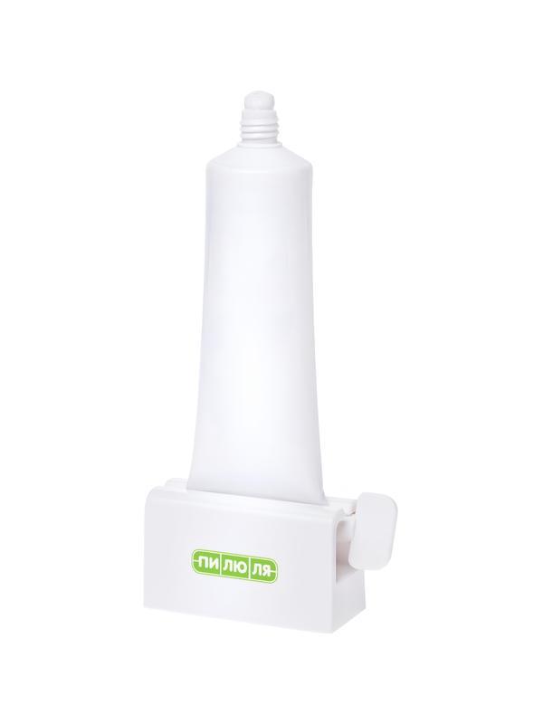 Таблетница типа Выдавливатель д/тюбика ПИЛЮЛЯ. Широкий. Белый 109060383