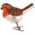 Игрушка НГ на прищепке Птичка L8 W5 H8см,4в.,719816
