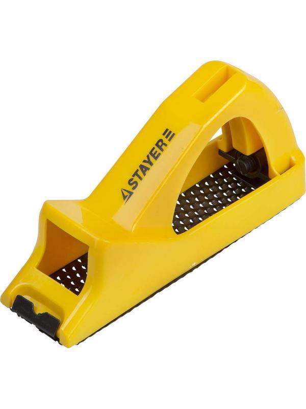 Рубанок средний обдирочный (1881)'STAYER  Surform, 140 мм