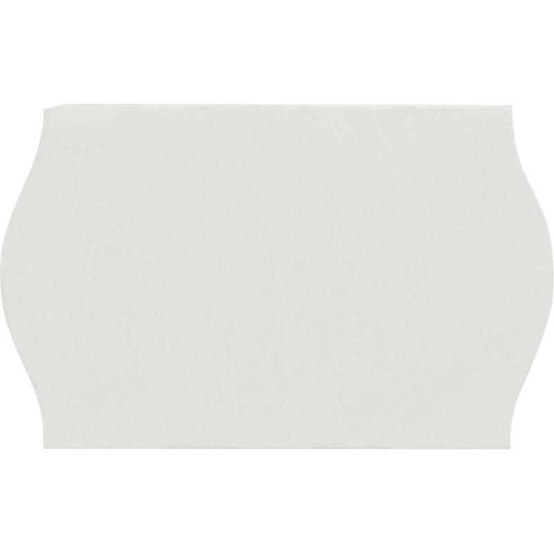 Этикет-лента 26х16 белая волна 1000 шт/рул, 10 рул/уп