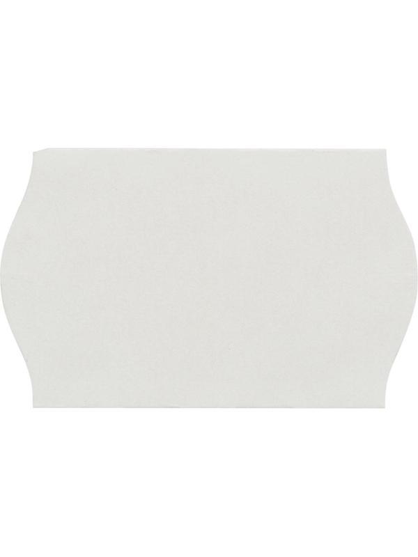 Этикет-лента 26х16 белая волна 1000 шт/рул, 10 рул/уп