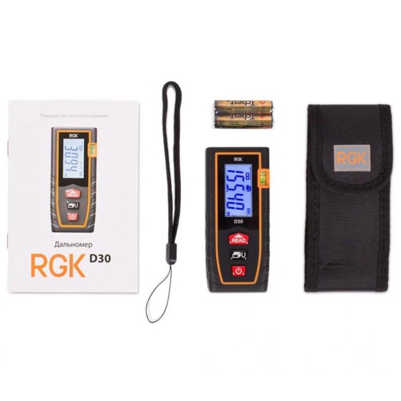 Дальномер лазерный RGK D30