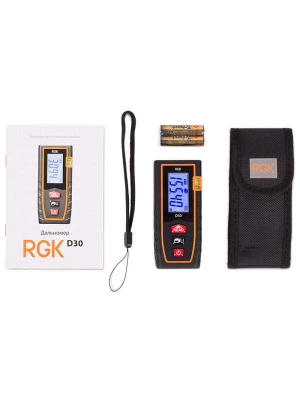 Дальномер лазерный RGK D30