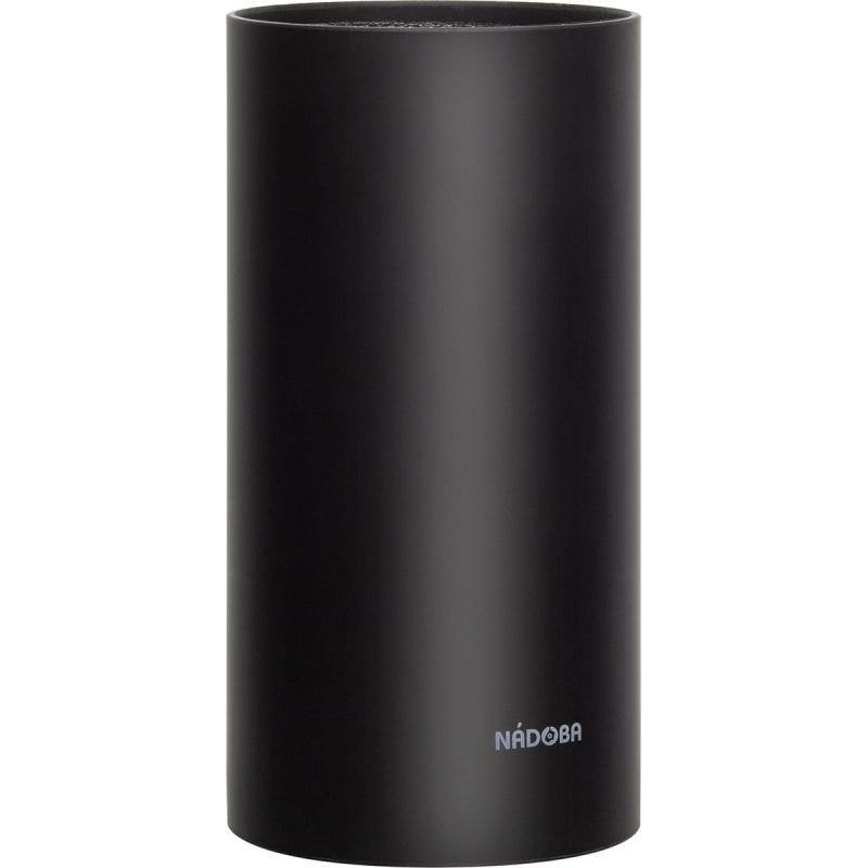 Подставка для ножей блок универсальный, черный, RAFA (724011)