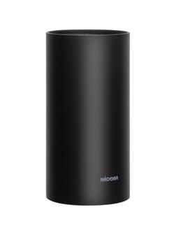 Подставка для ножей блок универсальный, черный, RAFA (724011)