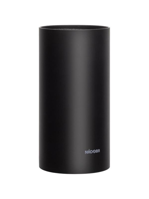 Подставка для ножей блок универсальный, черный, RAFA (724011)