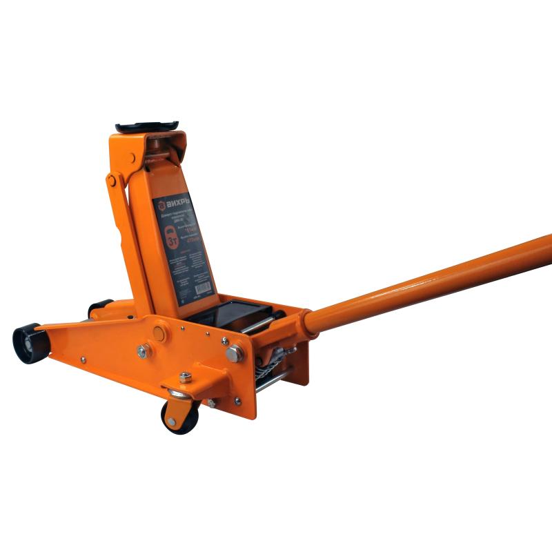 Домкрат гидравлический подкатной 3 т, 115-470 мм Вихрь ДМК-3Б