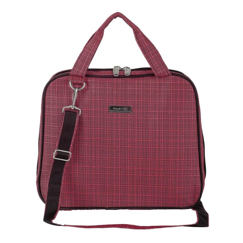 Сумка-папка деловая, бордовая, арт. П7118      