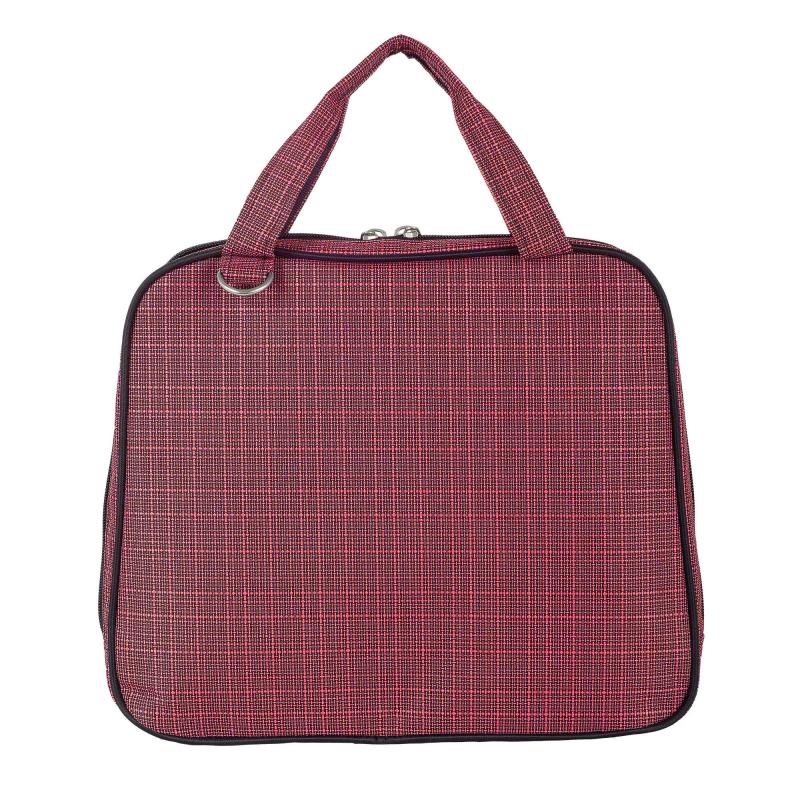 Сумка-папка деловая, бордовая, арт. П7118      