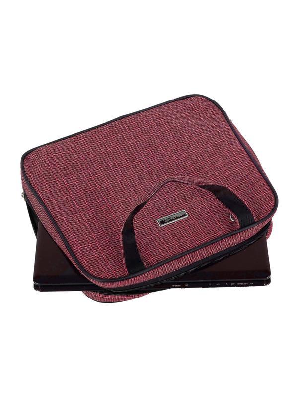 Сумка-папка деловая, бордовая, арт. П7118      