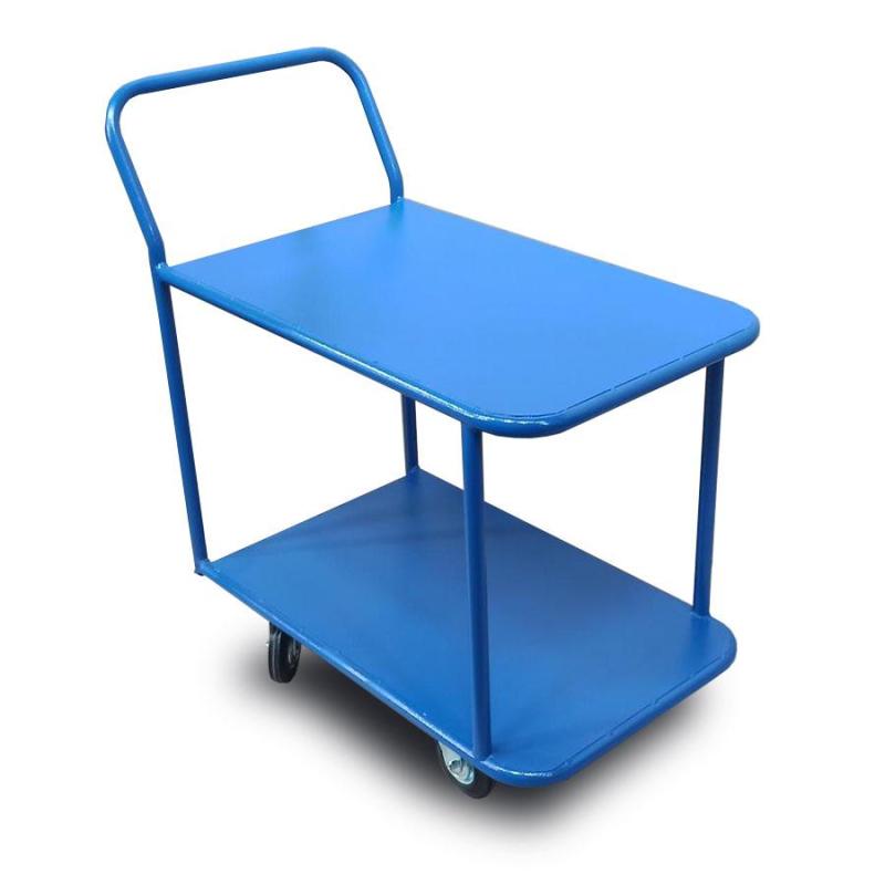 Тележка платформенная Стелла-техник КП-2-М-160-К,2-х ярус,700х1200,до 400кг