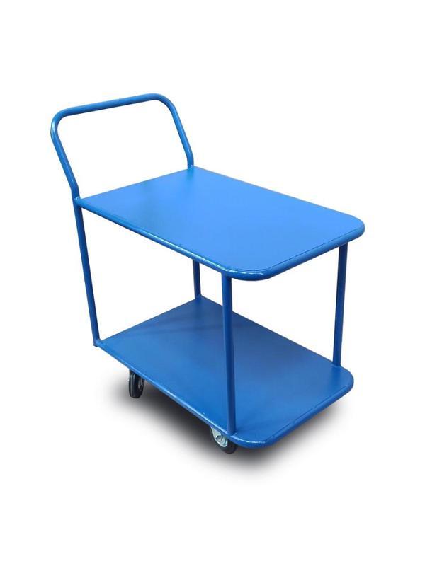 Тележка платформенная Стелла-техник КП-2-М-160-К,2-х ярус,700х1200,до 400кг