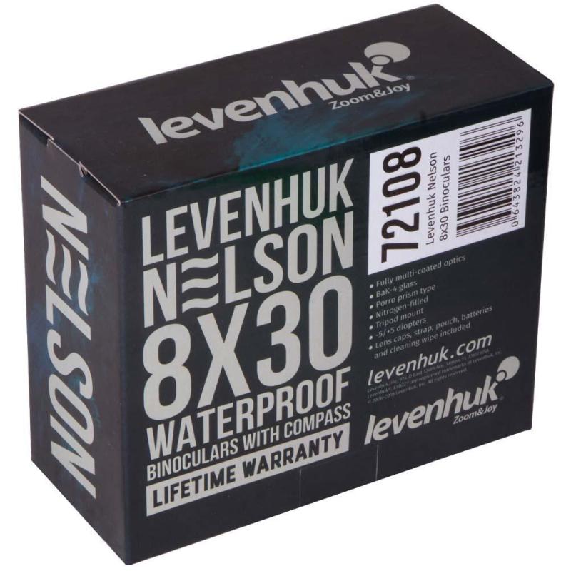 Бинокль Levenhuk Nelson 8x30 72108