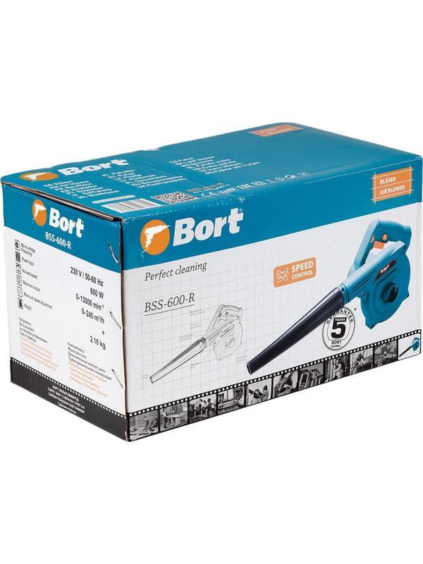 Воздуходув электрический Bort BSS-600-R (98296815)