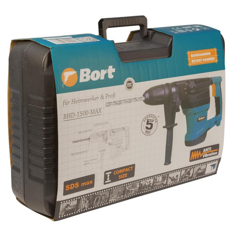 Перфоратор BORT SDS-max BHD-1500-MAX (93410457)