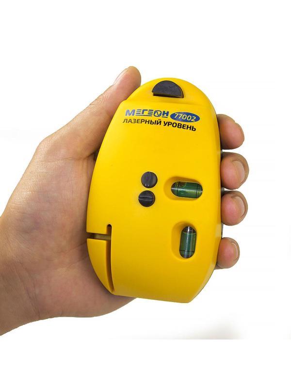 Лазерный уровень (Лазерный построитель плоскостей) МЕГЕОН 77002