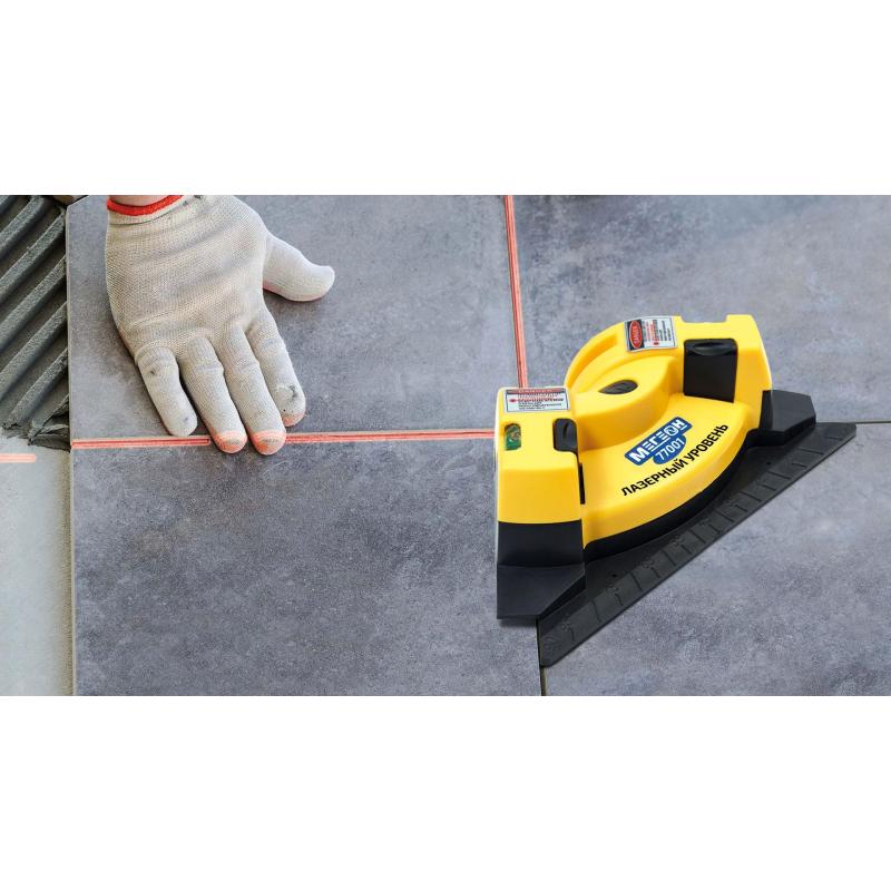 Лазерный уровень (Построитель углов, осепостроитель) МЕГЕОН 77001