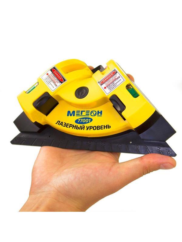 Лазерный уровень (Построитель углов, осепостроитель) МЕГЕОН 77001