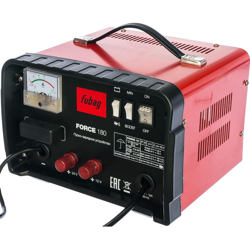 Пуско-зарядное устройство для авто FUBAG FORCE 180 (68834)