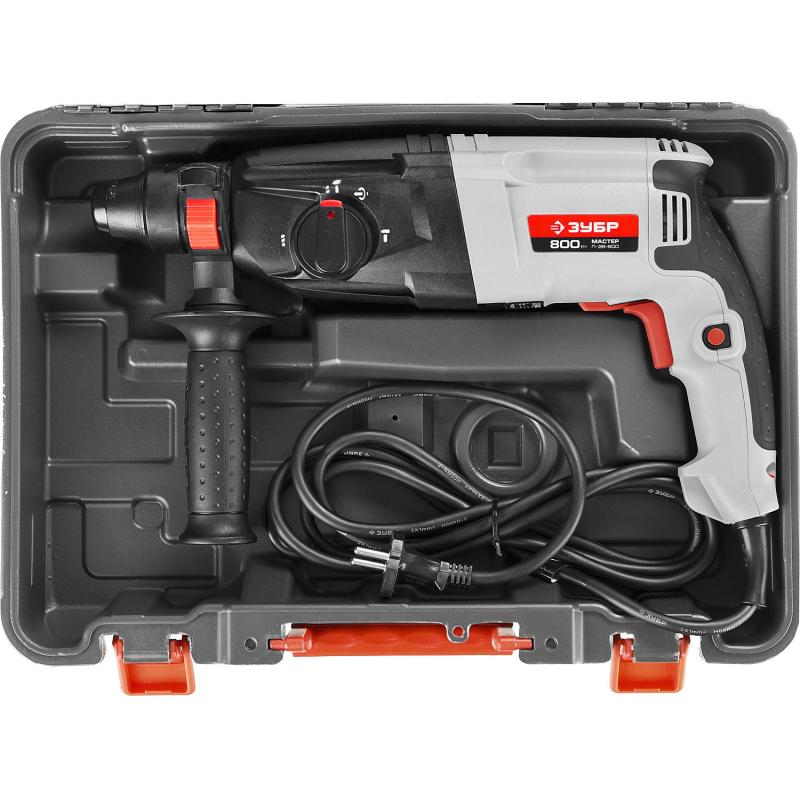 Перфоратор ЗУБР SDS+ 3 Дж, 800 Вт (П-26-800)