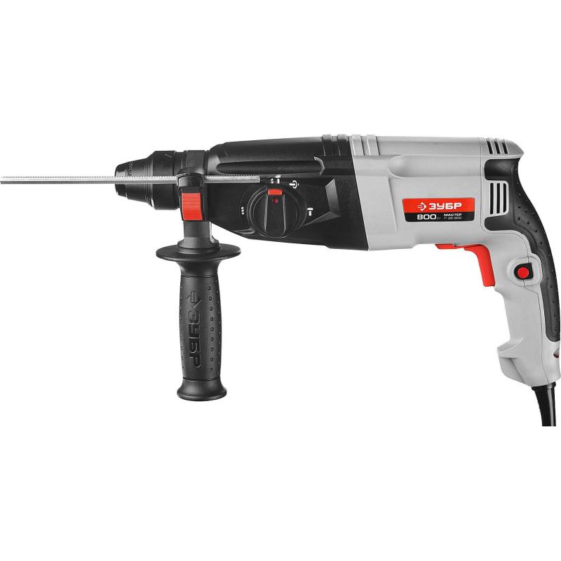 Перфоратор ЗУБР SDS+ 3 Дж, 800 Вт (П-26-800)