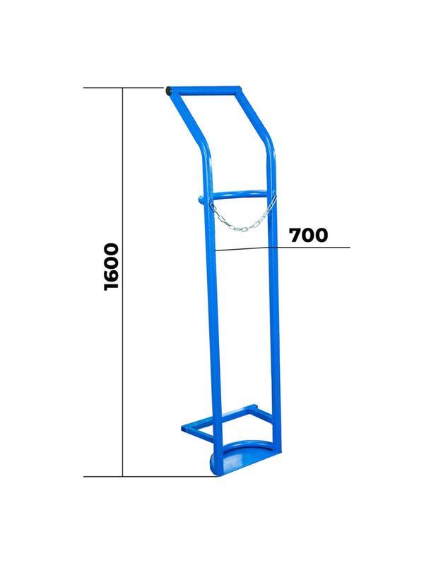 Тележка для газовых баллонов TOR ГБ-1, 1 баллон (250мм), 1023510