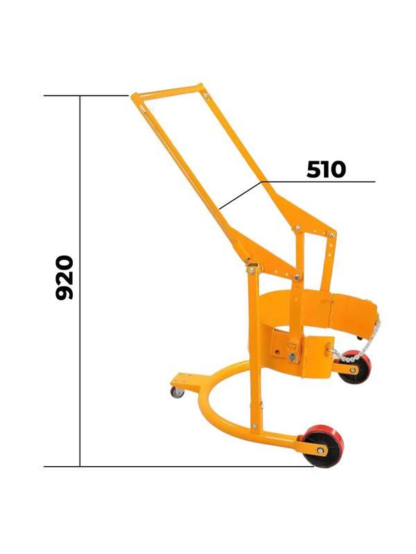 Тележка для бочек TOR HD-80A 1 бочка х 200 л (с колесами)